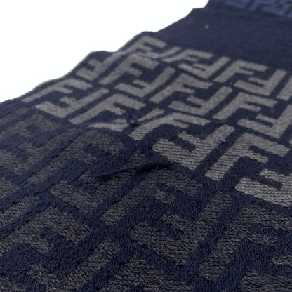 【中古品】【メンズ】 FENDI フェンディ WOOL MUFFLER MADE IN ITALY ウール マフラー イタリア製 187-260822-ss-08-teih カラー：総柄 万代Net店