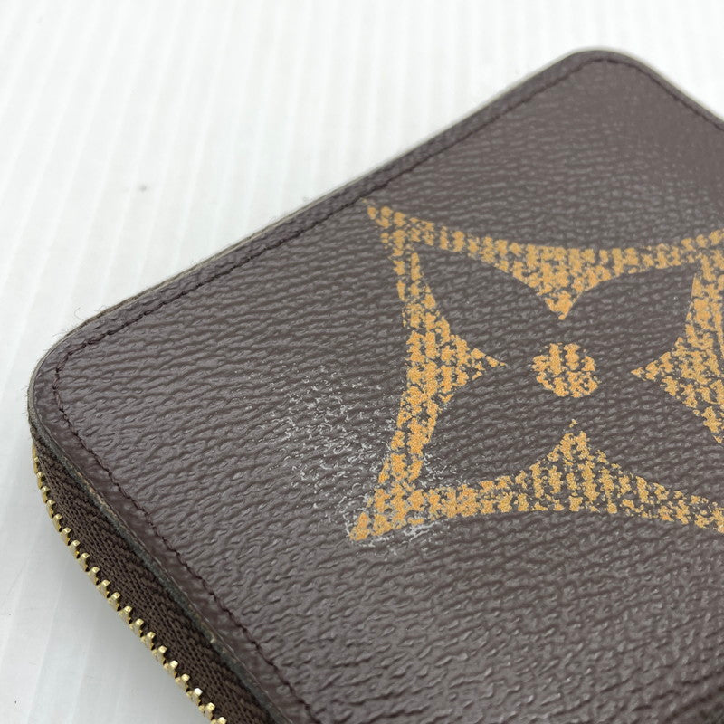 【中古品】【メンズ】 LOUIS VUITTON ルイ・ヴィトン M69345 モノグラム ジャイアント ジッピー コインパース コインケース 財布 179-260820-yo-14-teih カラー：ブラウン 万代Net店