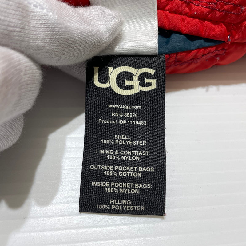 【中古品】【メンズ】 UGG アグ KAIRO FAUX FUR JACKET 1119483 カイロ フォー ファー ジャケット アウター リバーシブル フェイクファー 141-260820-ko-09-teih サイズ：S カラー：ブルー系 万代Net店