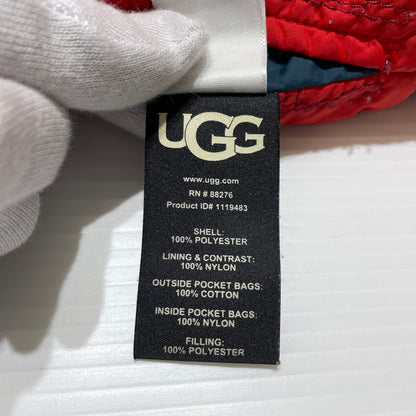 【中古品】【メンズ】 UGG アグ KAIRO FAUX FUR JACKET 1119483 カイロ フォー ファー ジャケット アウター リバーシブル フェイクファー 141-260820-ko-09-teih サイズ：S カラー：ブルー系 万代Net店