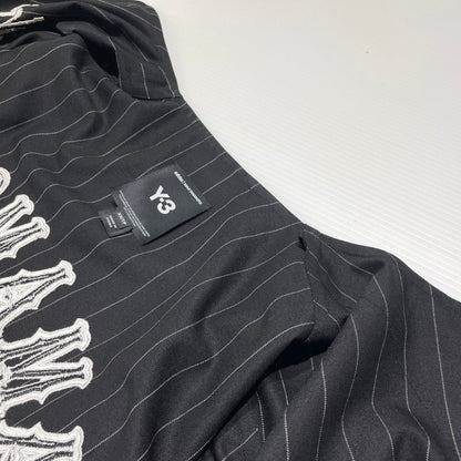 【中古品】【メンズ】 Y-3 ワイスリー ELITE 5 BASEBALL SHIRT KS7640 エリート 5 ベースボール シャツ 半袖 トップス フルジップ 140-260820-ko-06-teih サイズ：XS カラー：ブラック 万代Net店