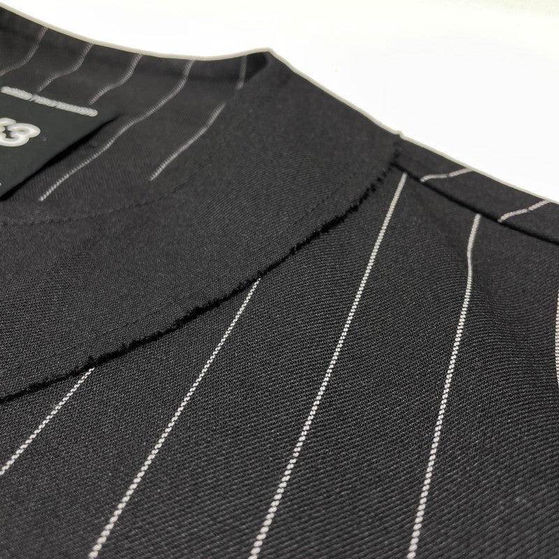 【中古品】【メンズ】 Y-3 ワイスリー ELITE 5 BASEBALL SHIRT KS7640 エリート 5 ベースボール シャツ 半袖 トップス フルジップ 140-260820-ko-06-teih サイズ：XS カラー：ブラック 万代Net店