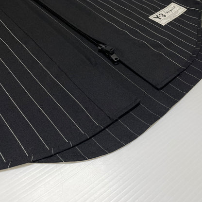【中古品】【メンズ】 Y-3 ワイスリー ELITE 5 BASEBALL SHIRT KS7640 エリート 5 ベースボール シャツ 半袖 トップス フルジップ 140-260820-ko-06-teih サイズ：XS カラー：ブラック 万代Net店