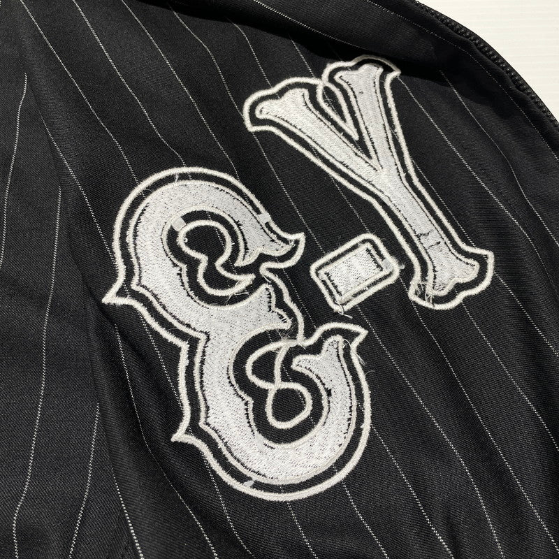 【中古品】【メンズ】 Y-3 ワイスリー ELITE 5 BASEBALL SHIRT KS7640 エリート 5 ベースボール シャツ 半袖 トップス フルジップ 140-260820-ko-06-teih サイズ：XS カラー：ブラック 万代Net店