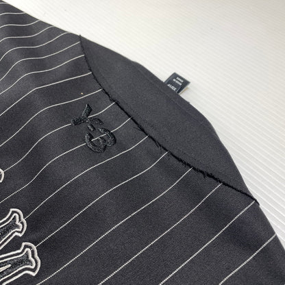 【中古品】【メンズ】 Y-3 ワイスリー ELITE 5 BASEBALL SHIRT KS7640 エリート 5 ベースボール シャツ 半袖 トップス フルジップ 140-260820-ko-06-teih サイズ：XS カラー：ブラック 万代Net店