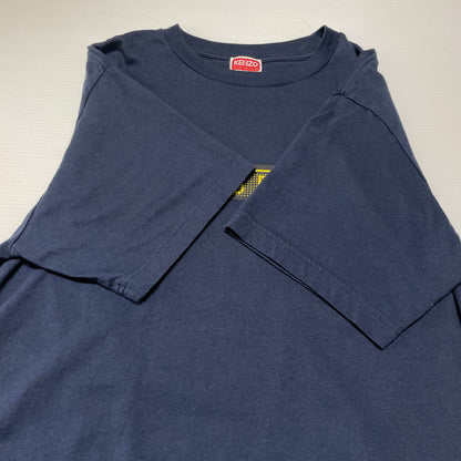【中古品】【メンズ】 KENZO ケンゾー 25SS CITY LACIVERT OVERSIZED T-SHIRT FF65TS4534SG シティ ラジュウェルト オーバーサイズ Tシャツ 半袖 トップス 141-260820-ko-05-teih サイズ：S カラー：ネイビー 万代Net店