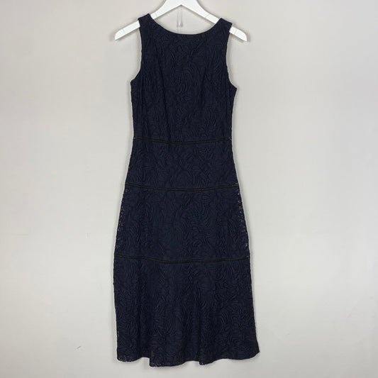 【中古品】【レディース】 RALPH LAUREN ラルフ ローレン LACE DRESS レース ドレス トップス ワンピース 168-260820-sa-09-tei カラー：ネイビー 万代Net店