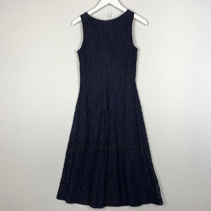 【中古品】【レディース】 RALPH LAUREN ラルフ ローレン LACE DRESS レース ドレス トップス ワンピース 168-260820-sa-09-tei カラー：ネイビー 万代Net店