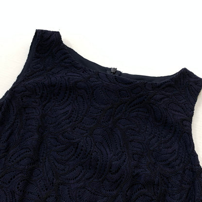 【中古品】【レディース】 RALPH LAUREN ラルフ ローレン LACE DRESS レース ドレス トップス ワンピース 168-260820-sa-09-tei カラー：ネイビー 万代Net店