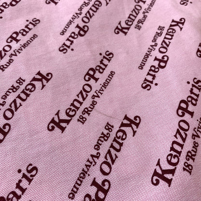 【中古品】【レディース】 KENZO ケンゾー × VERDY ヴェルディ 別注コラボ SHIRT DRESS "PINK" KZ-0245 シャツ ドレス ピンク 長袖 トップス ワンピース 168-260820-sa-05-tei サイズ：36 カラー：ピンク 万代Net店