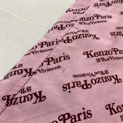【中古品】【レディース】 KENZO ケンゾー × VERDY ヴェルディ 別注コラボ SHIRT DRESS "PINK" KZ-0245 シャツ ドレス ピンク 長袖 トップス ワンピース 168-260820-sa-05-tei サイズ：36 カラー：ピンク 万代Net店