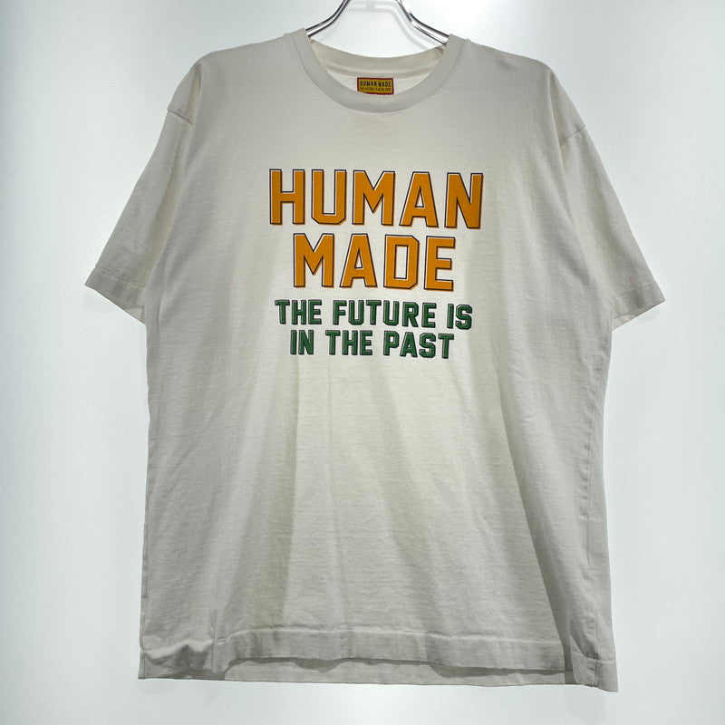 【現状渡し品】【メンズ】 HUMAN MADE ヒューマンメイド 25SS GRAPHIC S/S T-SHIRT HM29CS047 グラフィック ショートスリーブ Tシャツ 半袖 トップス 142-260820-ko-03-teih サイズ：XL カラー：ホワイト 万代Net店