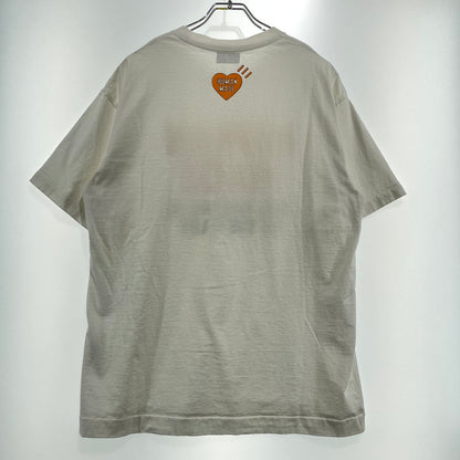 【現状渡し品】【メンズ】 HUMAN MADE ヒューマンメイド 25SS GRAPHIC S/S T-SHIRT HM29CS047 グラフィック ショートスリーブ Tシャツ 半袖 トップス 142-260820-ko-03-teih サイズ：XL カラー：ホワイト 万代Net店