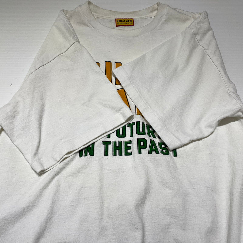 【現状渡し品】【メンズ】 HUMAN MADE ヒューマンメイド 25SS GRAPHIC S/S T-SHIRT HM29CS047 グラフィック ショートスリーブ Tシャツ 半袖 トップス 142-260820-ko-03-teih サイズ：XL カラー：ホワイト 万代Net店
