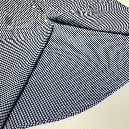【中古品】【メンズ】 HUMAN MADE ヒューマンメイド CHECK B.D. L/S SHIRT HM29SH012 チェック ボタンダウン ロングスリーブ シャツ 長袖 トップス 142-260820-ko-08-teih サイズ：L カラー：ブルー 万代Net店