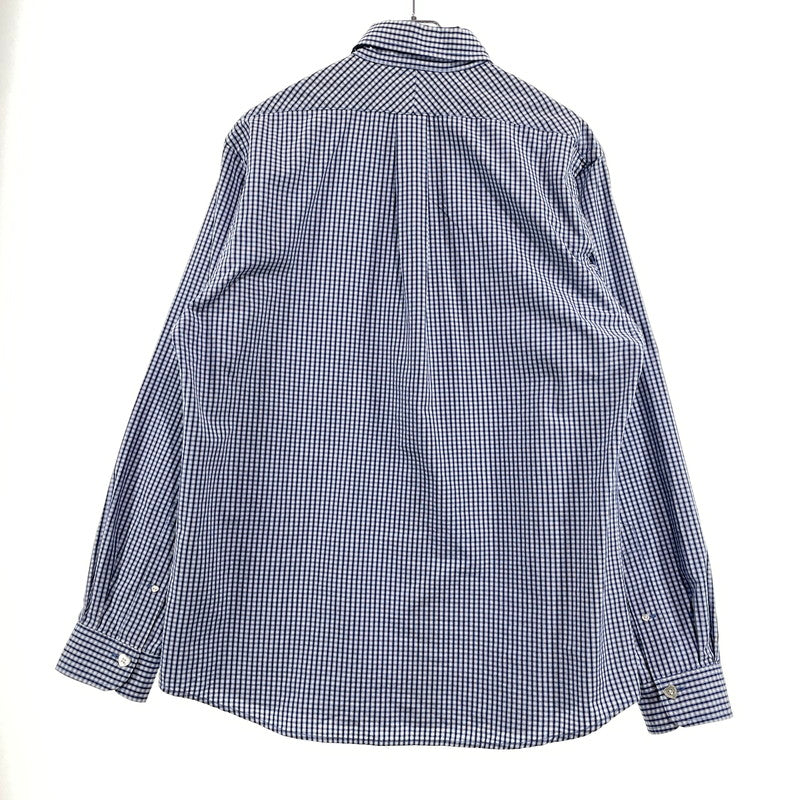 【中古品】【メンズ】 HUMAN MADE ヒューマンメイド CHECK B.D. L/S SHIRT HM29SH012 チェック ボタンダウン ロングスリーブ シャツ 長袖 トップス 142-260820-ko-08-teih サイズ：L カラー：ブルー 万代Net店