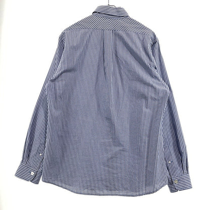 【中古品】【メンズ】 HUMAN MADE ヒューマンメイド CHECK B.D. L/S SHIRT HM29SH012 チェック ボタンダウン ロングスリーブ シャツ 長袖 トップス 142-260820-ko-08-teih サイズ：L カラー：ブルー 万代Net店