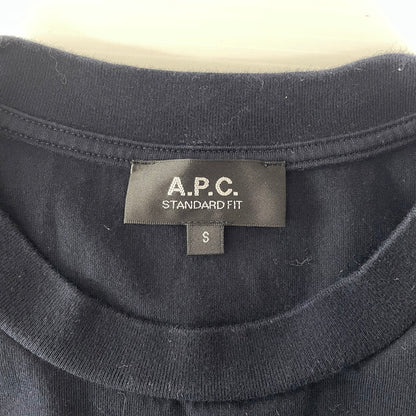 【中古品】【メンズ】 A.P.C. アーペーセー STANDARD GRAND VPC S/S TEE 25082-1-97881 スタンダード グランド ショートスリーブ Tシャツ 半袖 トップス 141-260820-ko-01-teih サイズ：S カラー：ネイビー 万代Net店