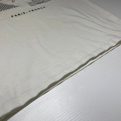 【現状渡し品】【メンズ】 A.P.C. アーペーセー PARIS S/S T-SHIRT 24245-1-93101 パリス ショートスリーブ Tシャツ 半袖トップス 141-260820-ko-02-teih サイズ：M カラー：ホワイト 万代Net店
