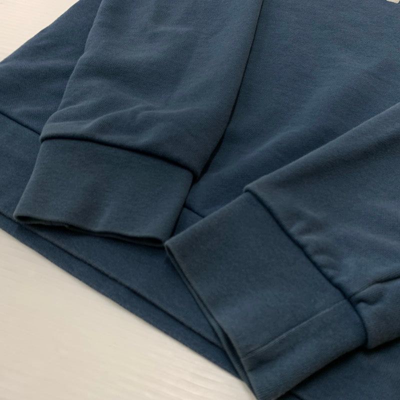 【中古品】【レディース】 A.P.C. アーペーセー V.P.C. LOGO CREWNECK SWEAT SHIRT アーペーセー ロゴ クルーネック スウェット シャツ 長袖 トップス トレーナー 168-260820-sa-08-tei サイズ：M カラー：ブルー 万代Net店