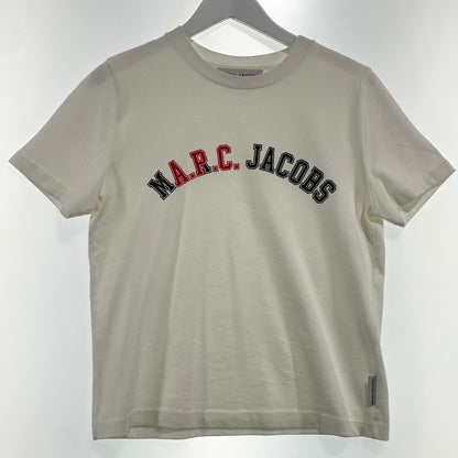 【中古品】【レディース】 MARC JACOBSS マイク ジェイコブス × A.P.C. アーペーセー SLIM FIT S/S TEE スリム フィット ショートスリーブ Tシャツ 半袖 トップス 168-260820-sa-07-tei サイズ：M カラー：ホワイト 万代Net店