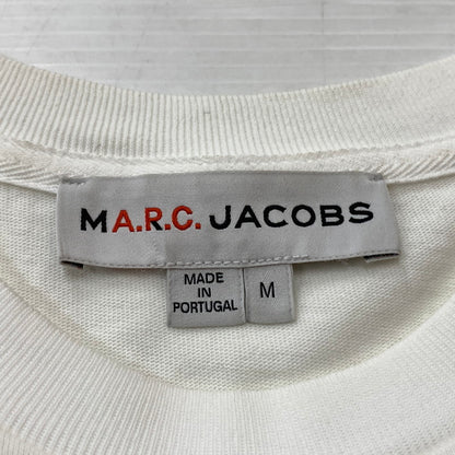 【中古品】【レディース】 MARC JACOBSS マイク ジェイコブス × A.P.C. アーペーセー SLIM FIT S/S TEE スリム フィット ショートスリーブ Tシャツ 半袖 トップス 168-260820-sa-07-tei サイズ：M カラー：ホワイト 万代Net店