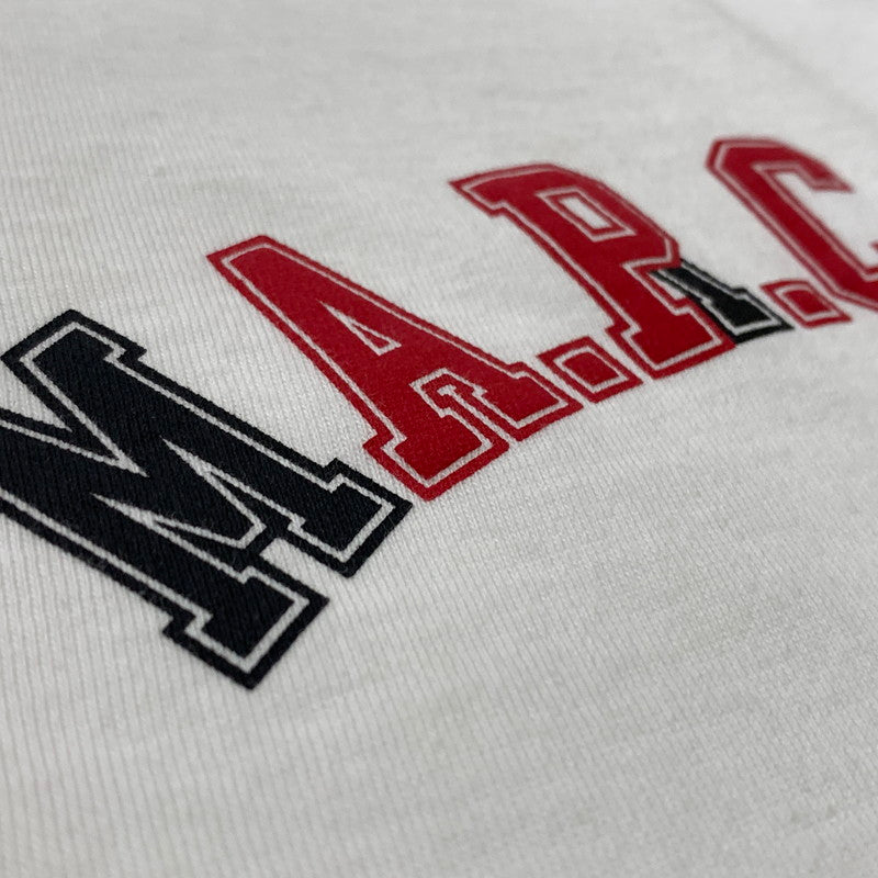 【中古品】【レディース】 MARC JACOBSS マイク ジェイコブス × A.P.C. アーペーセー SLIM FIT S/S TEE スリム フィット ショートスリーブ Tシャツ 半袖 トップス 168-260820-sa-07-tei サイズ：M カラー：ホワイト 万代Net店