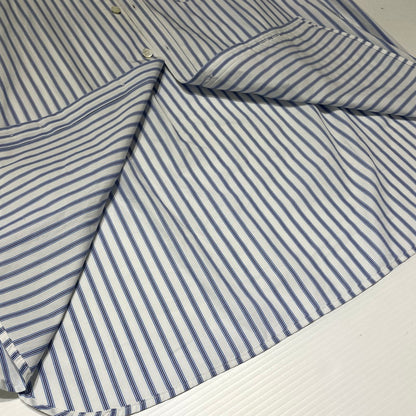 【中古品】【メンズ】 MARC JACOBS マークジェイコブス × A.P.C. アーペーセー 別注 コラボ STRIPE L/S SHIRT ストライプ ロングスリーブ シャツ 長袖 トップス ボタンダウン 141-260820-ko-07-teih サイズ：S カラー：ストライプ 万代Net店