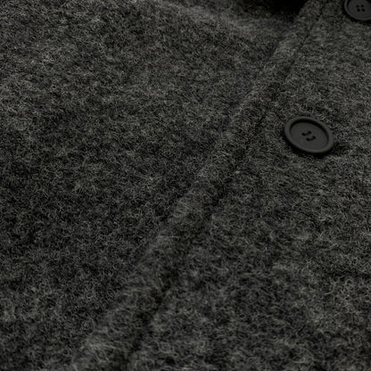【中古品】【レディース】 A.P.C. アーペーセー MANTEAU GASTON WOOL-BLEND COAT マント ガストン ウール ブレンド コート アウター 141-260820-sa-01-tei サイズ：S-M カラー：グレー 万代Net店