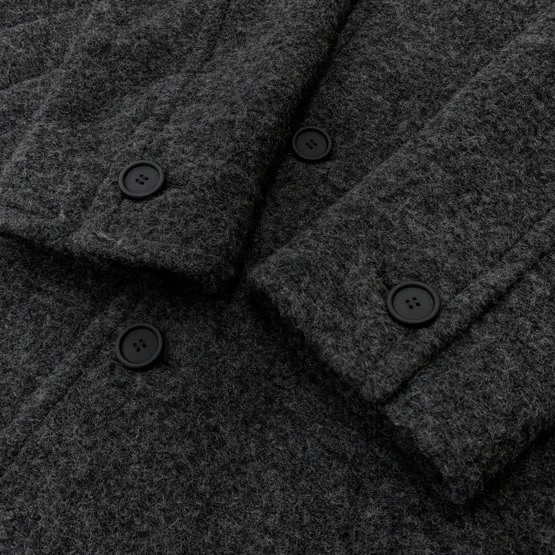 【中古品】【レディース】 A.P.C. アーペーセー MANTEAU GASTON WOOL-BLEND COAT マント ガストン ウール ブレンド コート アウター 141-260820-sa-01-tei サイズ：S-M カラー：グレー 万代Net店