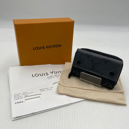 【中古品】【メンズ】 LOUIS VUITTON ルイ・ヴィトン M82771 ジッピー オーガナイザー モノグラム エクリプス リバース コインケース 財布 179-260820-yo-13-teih カラー：ブラック 万代Net店