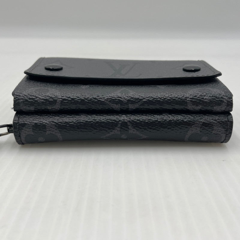 【中古品】【メンズ】 LOUIS VUITTON ルイ・ヴィトン M82771 ジッピー オーガナイザー モノグラム エクリプス リバース コインケース 財布 179-260820-yo-13-teih カラー：ブラック 万代Net店