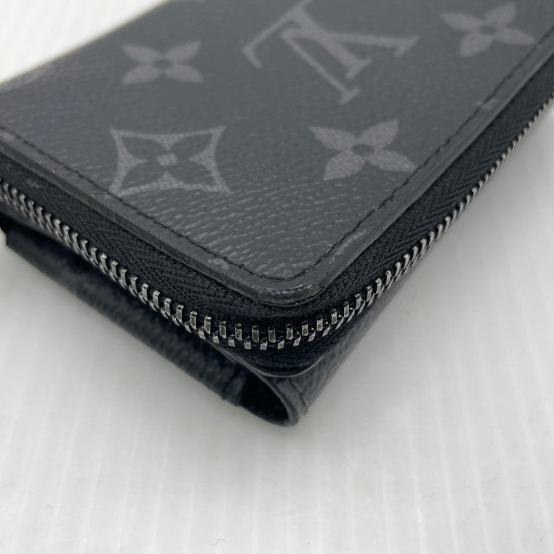 【中古品】【メンズ】 LOUIS VUITTON ルイ・ヴィトン M82771 ジッピー オーガナイザー モノグラム エクリプス リバース コインケース 財布 179-260820-yo-13-teih カラー：ブラック 万代Net店