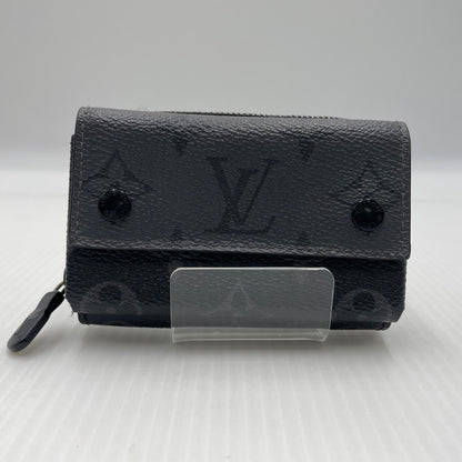 【中古品】【メンズ】 LOUIS VUITTON ルイ・ヴィトン M82771 ジッピー オーガナイザー モノグラム エクリプス リバース コインケース 財布 179-260820-yo-13-teih カラー：ブラック 万代Net店