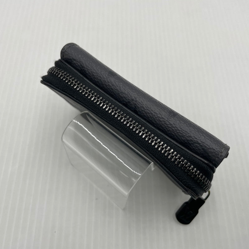 【中古品】【メンズ】 LOUIS VUITTON ルイ・ヴィトン M82771 ジッピー オーガナイザー モノグラム エクリプス リバース コインケース 財布 179-260820-yo-13-teih カラー：ブラック 万代Net店