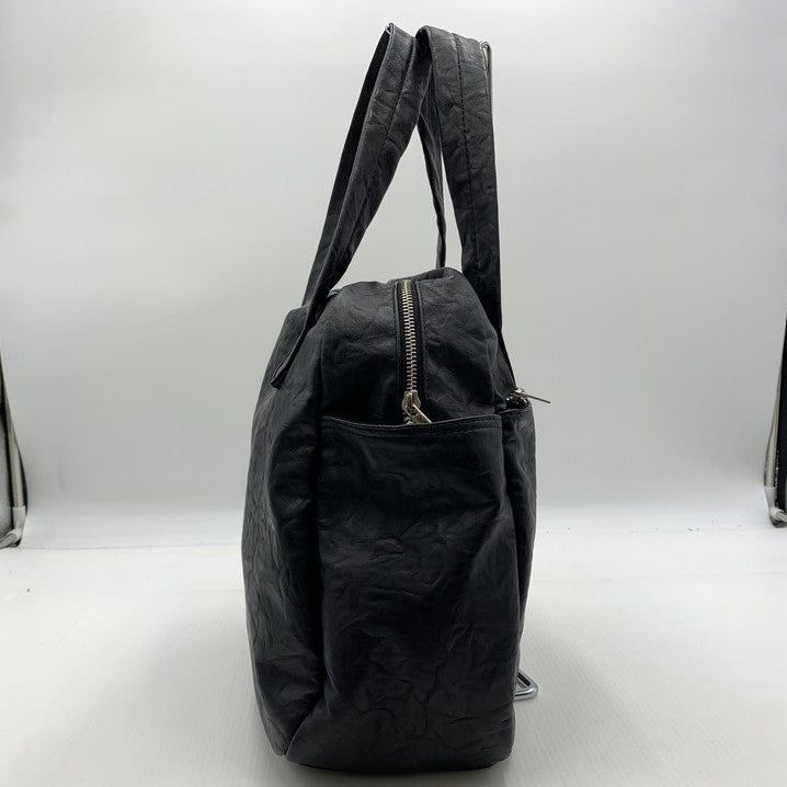 【中古品】【レディース】 ZUCCa ズッカ 2WAY EMBOSS BAG エンボスバッグ カバン ショルダーバッグ 188-260822-ss-01-teih カラー：ブラック 万代Net店