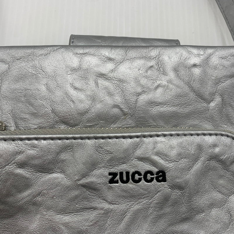 【中古品】【レディース】 ZUCCa ズッカ PO EMBOSS SHOULDER BAG エンボス ショルダーバッグ カバン 188-260822-ss-02-teih カラー：シルバー 万代Net店