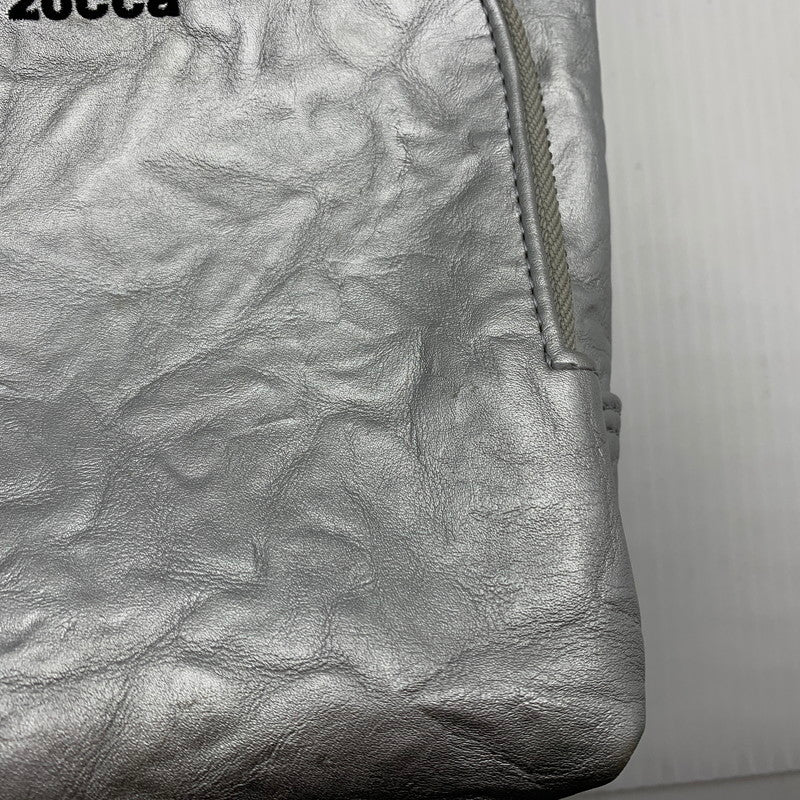 【中古品】【レディース】 ZUCCa ズッカ PO EMBOSS SHOULDER BAG エンボス ショルダーバッグ カバン 188-260822-ss-02-teih カラー：シルバー 万代Net店