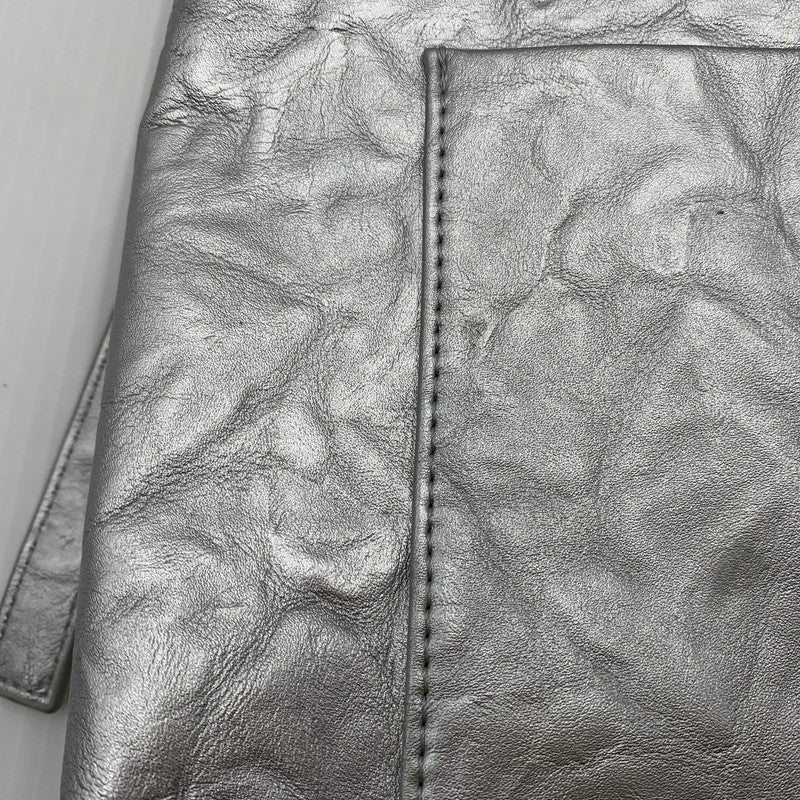 【中古品】【レディース】 ZUCCa ズッカ PO EMBOSS SHOULDER BAG エンボス ショルダーバッグ カバン 188-260822-ss-02-teih カラー：シルバー 万代Net店