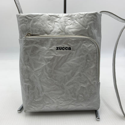 【中古品】【レディース】 ZUCCa ズッカ PO EMBOSS SHOULDER BAG エンボス ショルダーバッグ カバン 188-260822-ss-02-teih カラー：シルバー 万代Net店