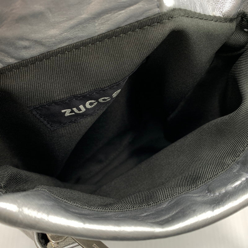 【中古品】【レディース】 ZUCCa ズッカ PO EMBOSS SHOULDER BAG エンボス ショルダーバッグ カバン 188-260822-ss-02-teih カラー：シルバー 万代Net店