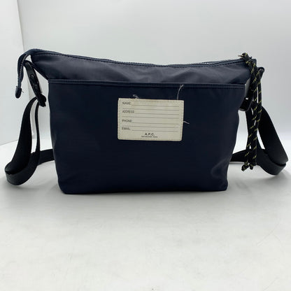 【中古品】【メンズ】 A.P.C. アーペーセー TRECK BUM BAG トレック バムバッグ カバン ショルダーバッグ 188-260822-ss-05-teih サイズ：M カラー：ネイビー 万代Net店