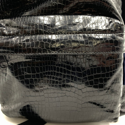 【中古品】【メンズ】 COMME des GARCONS コムデギャルソン 18AW PU LEATHER BACKPACK GB-K202 レザーバックパック カバン リュック 188-260822-ss-03-teih カラー：ブラック 万代Net店