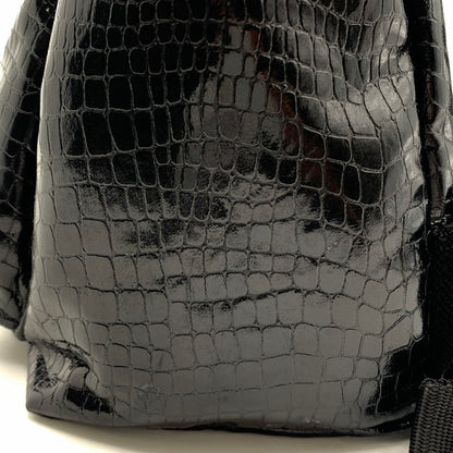 【中古品】【メンズ】 COMME des GARCONS コムデギャルソン 18AW PU LEATHER BACKPACK GB-K202 レザーバックパック カバン リュック 188-260822-ss-03-teih カラー：ブラック 万代Net店