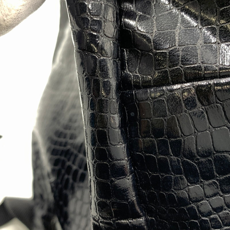 【中古品】【メンズ】 COMME des GARCONS コムデギャルソン 18AW PU LEATHER BACKPACK GB-K202 レザーバックパック カバン リュック 188-260822-ss-03-teih カラー：ブラック 万代Net店