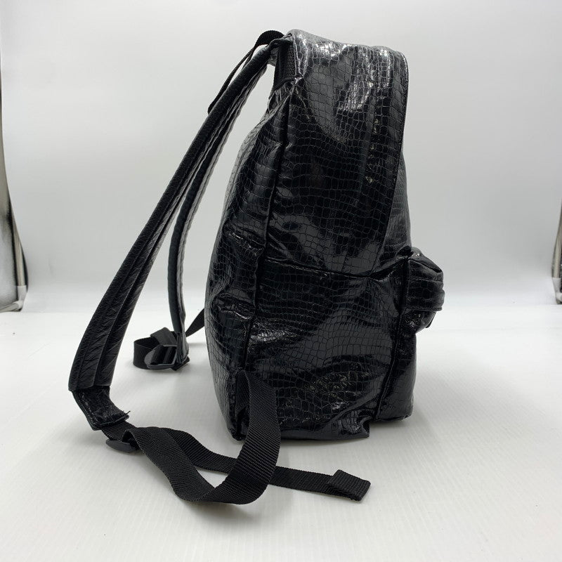 【中古品】【メンズ】 COMME des GARCONS コムデギャルソン 18AW PU LEATHER BACKPACK GB-K202 レザーバックパック カバン リュック 188-260822-ss-03-teih カラー：ブラック 万代Net店