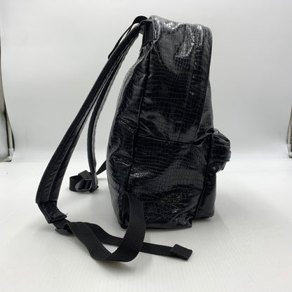 【中古品】【メンズ】 COMME des GARCONS コムデギャルソン 18AW PU LEATHER BACKPACK GB-K202 レザーバックパック カバン リュック 188-260822-ss-03-teih カラー：ブラック 万代Net店