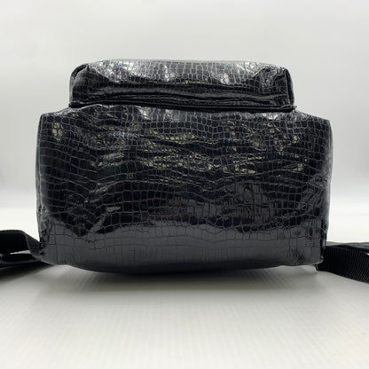 【中古品】【メンズ】 COMME des GARCONS コムデギャルソン 18AW PU LEATHER BACKPACK GB-K202 レザーバックパック カバン リュック 188-260822-ss-03-teih カラー：ブラック 万代Net店