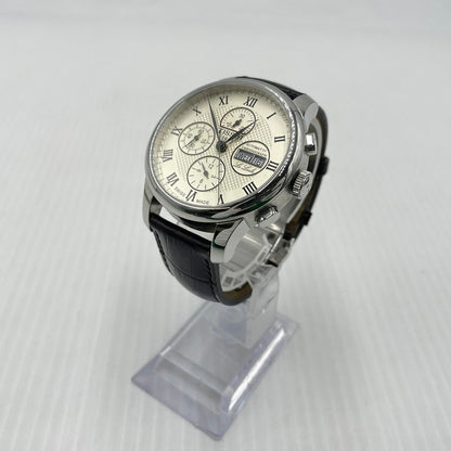 【中古品】【メンズ】 TISSOT ティソ T-CLASSIC LE LOCLEVALJOUX T006.414.36.443.00 Tクラシック ル・ロックル バルジュー 腕時計 クロノグラフ自動巻き 197-260820-yo-11-teih カラー：シルバー 万代Net店