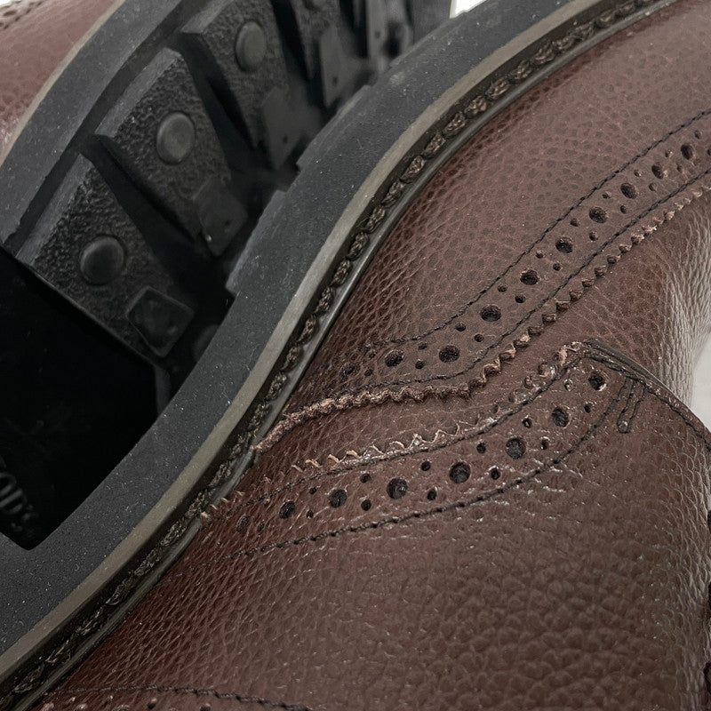 【中古品】【メンズ】 TOD'S トッズ WING TIP ウイングチップ シューズ 革靴 164-261029-yo-08-teih サイズ：8 カラー：ブラウン 万代Net店